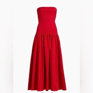 Alice and Olivia Oriana Maxi Dress in Bright Ruby